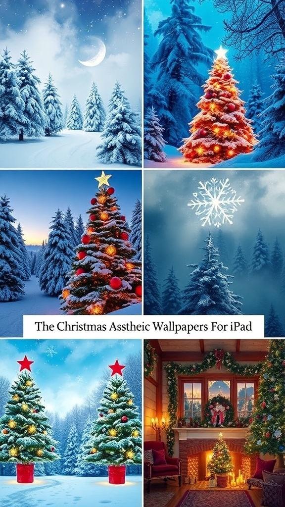 Christmas Aesthetic Wallpaper for iPad